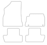 Peugeot 3008 Tailored VS Rubber Car Mats 2008-2016