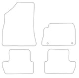 Peugeot 5008 2009-2017 Tailored VS Rubber Car Mats