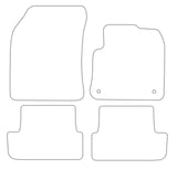 Peugeot 3008 Hybrid 2022 onwards Tailored VS Rubber Car Mats