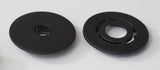 Porsche Cayenne 1st generation (Round Fixings) 2003-2010 Black Premium Carpet Tailored Car Mats HITECH