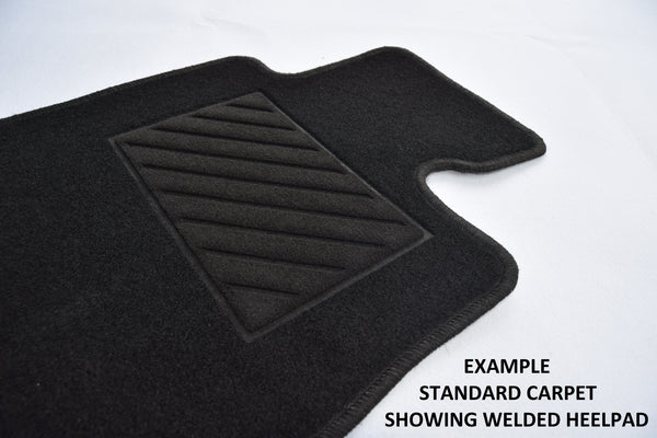 Mercedes Citan 2013-2021 Black Tailored Carpet Car Van Mats HITECH