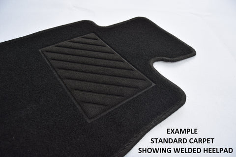 Mercedes Citan 2013-2021 Black Tailored Carpet Car Van Mats HITECH