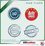 Genuine Hitech Mercedes E Class W124 Mudflaps 1984-1988 Pre-Facelift