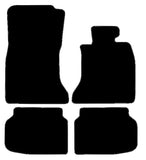 BMW 7 Series Saloon F01 2008-2012 Black Tailored Carpet Car Mats NV HITECH