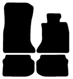 BMW 5 Series (F10) Saloon / (F11) Touring 2010-2013 Black Tailored Carpet Car Mats NV HITECH
