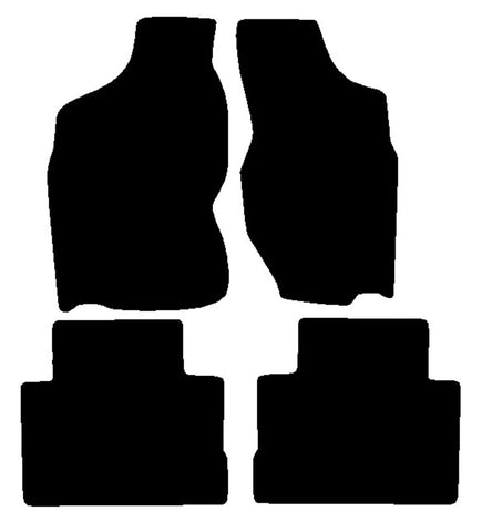 Ford Maverick LWB/SWB 1993-1999 Black Tailored Carpet Car Mats NV HITECH