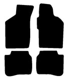 Fiat Tempra 1990-1995 Black Tailored Carpet Car Mats NV HITECH