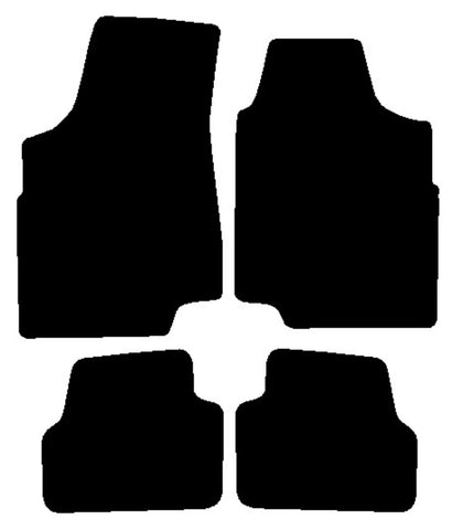 Ford Escort Mk7 1997-2000 Black Tailored Carpet Car Mats NV HITECH