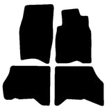 Jeep Grand Cherokee 1993-1998 Black Tailored Carpet Car Mats NV HITECH