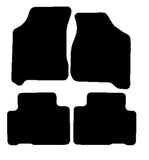 Kia Carens 2000-2006 Black Tailored Carpet Car Mats NV HITECH