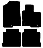 Kia Optima Sedan 2016 onwards Black Tailored Carpet Car Mats NV HITECH