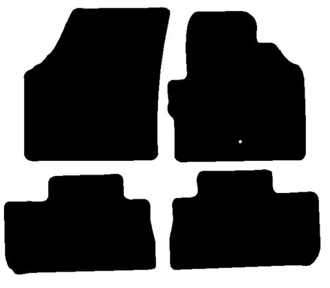 Land Rover Freelander 2 2006-2013 Black Tailored Carpet Car Mats NV HITECH