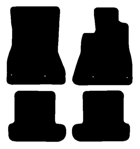 Lexus SC 430 2002-2010 Black Tailored Carpet Car Mats NV HITECH