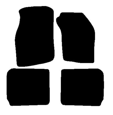 Mitsubishi Carisma 1995-2003 Black Tailored Carpet Car Mats NV HITECH
