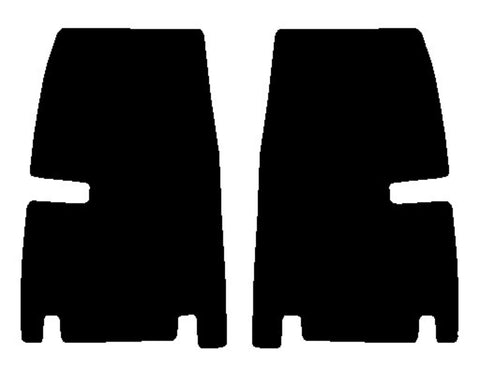 MG MGA 1955-1962 Black Tailored Carpet Car Mats NV HITECH