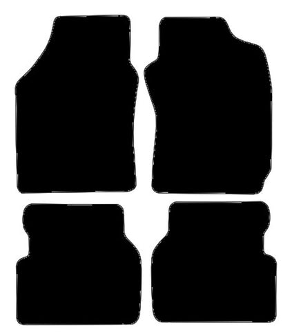 Mazda Demio 1999-2001 Black Tailored Carpet Car Mats NV HITECH
