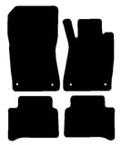 Mercedes E Class (W211) Saloon / Estate 2002-2009 Black Tailored Carpet Car Mats NV HITECH
