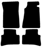 Mercedes C Class (W202) C 36 AMG 1995-1997 Black Tailored Carpet Car Mats NV HITECH