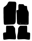 Peugeot 206 1998-2006 Black Tailored Carpet Car Mats NV HITECH