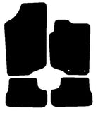 Peugeot 207 CC 2007 onwards Black Tailored Carpet Car Mats NV HITECH