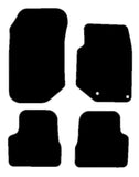 Peugeot 208 2019 onwards Black Tailored Carpet Car Mats NV HITECH
