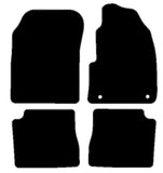 Peugeot e-2008 Electric 2019 onwards Black Tailored Carpet Car Mats NV HITECH