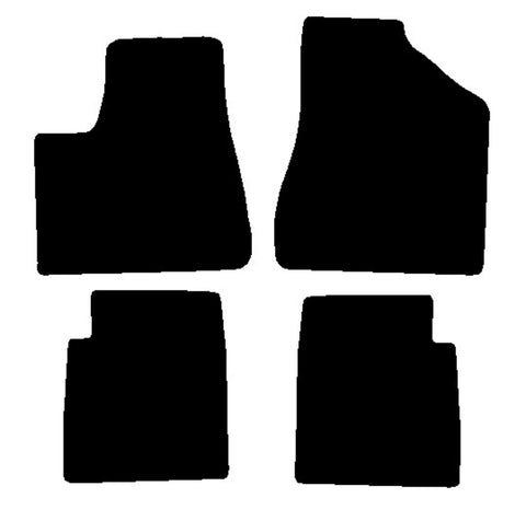 Renault 25 1984-1992 Black Tailored Carpet Car Mats NV HITECH
