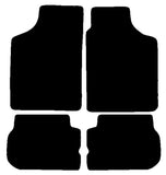 Suzuki Swift 3dr GTI 1992-1997 Black Tailored Carpet Car Mats NV HITECH