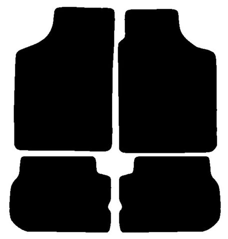 Suzuki Swift 3dr GTI 1992-1997 Black Tailored Carpet Car Mats NV HITECH