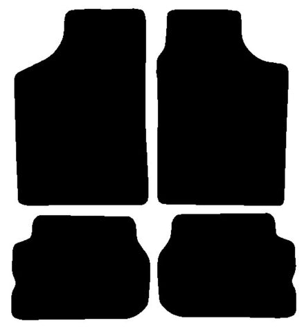 Suzuki Baleno  3dr 1996-2003 Black Tailored Carpet Car Mats NV HITECH