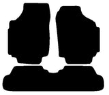 Suzuki Wagon R 2000-2003 Black Tailored Carpet Car Mats NV HITECH