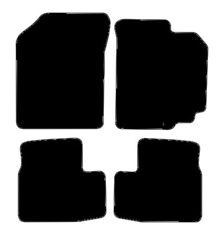 Suzuki Swift 2005-2010 Black Tailored Carpet Car Mats NV HITECH