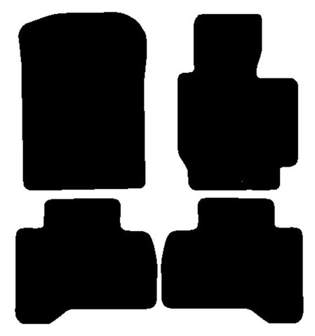 Suzuki Grand Vitara 5dr/LWB 2005-2015 Black Tailored Carpet Car Mats NV HITECH
