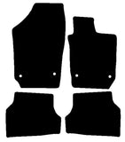 Seat Ibiza 2008-2017 Black Tailored Carpet Car Mats NV HITECH