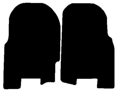 Ssangyong Korando 1997-1999 Black Tailored Carpet Car Mats NV HITECH