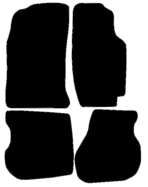 Toyota Celica Cabrio 1994-1999 Black Tailored Carpet Car Mats NV HITECH