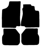 VW Passat 1988-1996 Black Tailored Carpet Car Mats NV HITECH