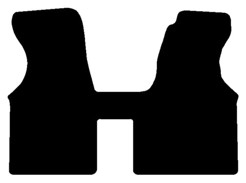 VW Transporter T4 1990-2003 Black Tailored Carpet Car Van Mats HITECH